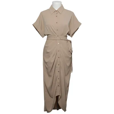 Skjortekjole (Beige) fra Bisou's Project Polyester