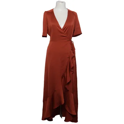 Wrap dress (Orange) from Soaked in Luxury Recycled polyester