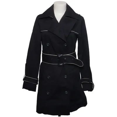 Trenchcoat (Blauw) van Mitch & Co Katoen, Elastaan, Polyester