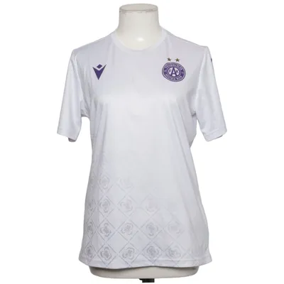 Football jersey (White, Purple) from Macron Elastane, Recycled polyester