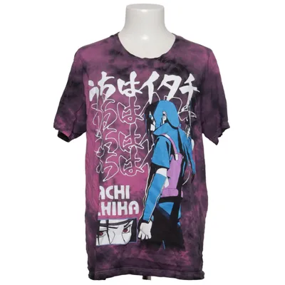 T-shirt (Lilla, Sort) fra Naruto Bomuld