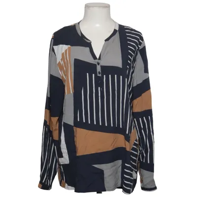 Blouse (Blue, Multicolored) from Gina Benotti Viscose