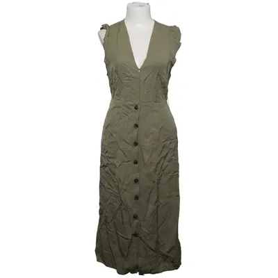 Skjortekjole (Grøn) fra Reiss Linned, Viscose