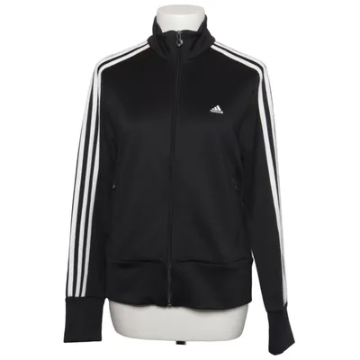 Träningsjacka (Svart, Vit) från Adidas Polyester