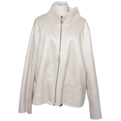 Shearlingjakke (Hvid) fra Laura Torelli Polyester