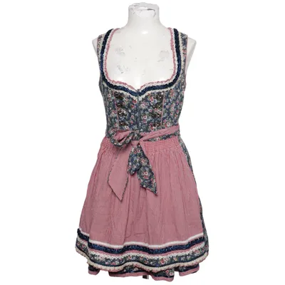 Dirndl (Röd, Blå, Vit, Flerfärgad) från Krüger Madl Bomull, Polyester