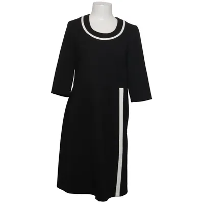 Klänning (Svart, Vit) från Pompöös Elastan, Polyester, Viskos