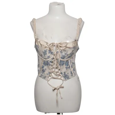 Crop top (Blå, Beige) från Cider