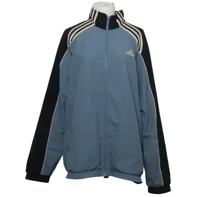 Trainingsjack (Blauw, Zwart) van Adidas Katoen, Polyester