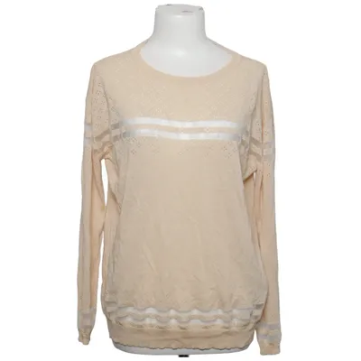 Sweater (Beige) from Oltre Polyamide, Polyester, Viscose