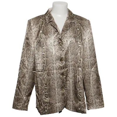 Kavaj (Beige, Flerfärgad) från Hermann Lange Polyester