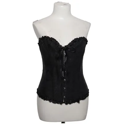 Corset (Black) from Vacodo Elastane, Polyester