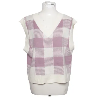 Pull sans manches (Violet, Blanc) de Divided by H&M Acrylique