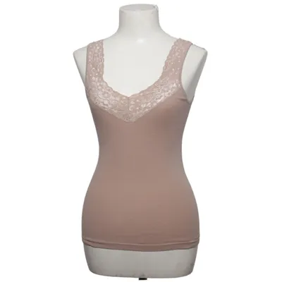 Tank­top (Beige) von Wäschepur Baumwolle, Elasthan, Polyamid