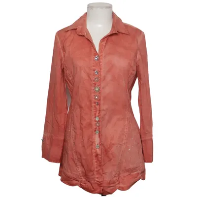 Blouse (Orange) from Bottega Cotton, Elastane
