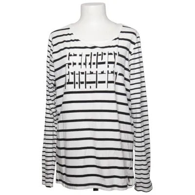Langarmshirt (Weiß, Schwarz) von Soquesto Baumwolle, Elasthan