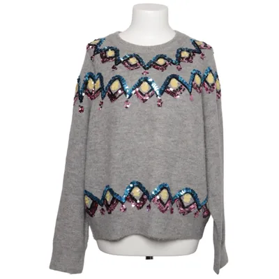Tröja (Grå, Flerfärgad) från Zara Knit Akryl, Elastan, Polyamid, Ull