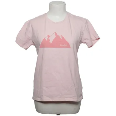 T-shirt (Pink) von Vikafjell Baumwolle, Elasthan