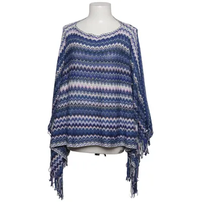 Poncho (Blå, Lila, Vit) från Missoni Bomull, Viskos, Polyester