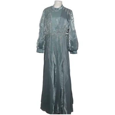 Aftonklänning (Blå, Silverfärgad) från Aslan Polat