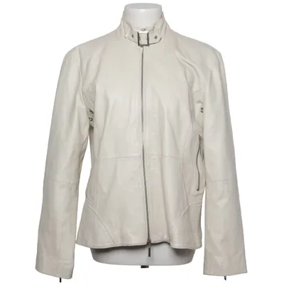 Veste en cuir (Beige) de TCM Acétate, Cuir