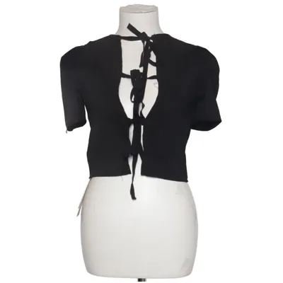 Strikblouse (Zwart) van Dazy Elastaan, Polyester