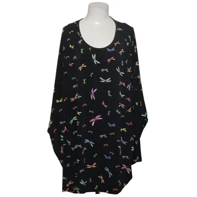 Top (Zwart, Meerkleurig) van Yoek Elastaan, Polyester