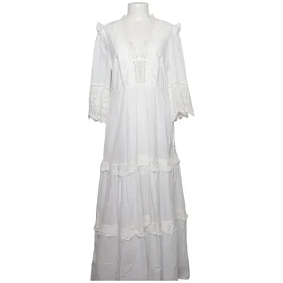 Maxi dress (White) from Self-Portrait