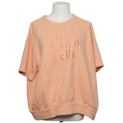 Sweatshirt (Oranje) van Made in italy Katoen, Elastaan, Polyester