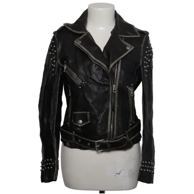 Biker jacket (Black) from Zara Basic Outerwear Polyester, Viscose