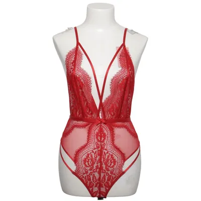 Underklädesbody (Röd) från Hunkemöller Elastan, Polyamid
