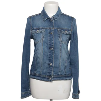 Denimjakke (Blå) fra Mango Denim & Tees Bomuld, Elastan