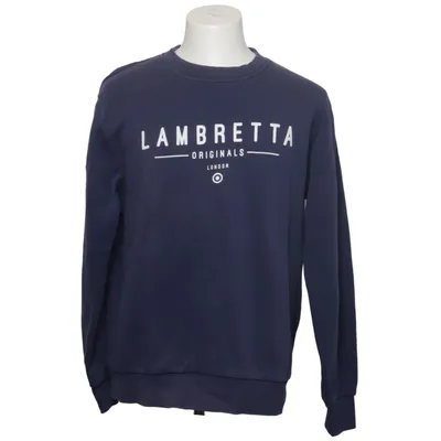 Sweatshirt (Blue) from Lambretta Cotton, Polyester