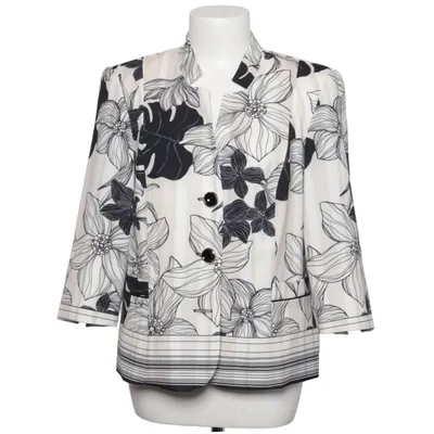 Blazer (White, Black, Multicolored) from Hermann Lange Elastane, Polyester