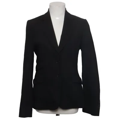 Blazer (Black) from DAKS London Viscose, Wool