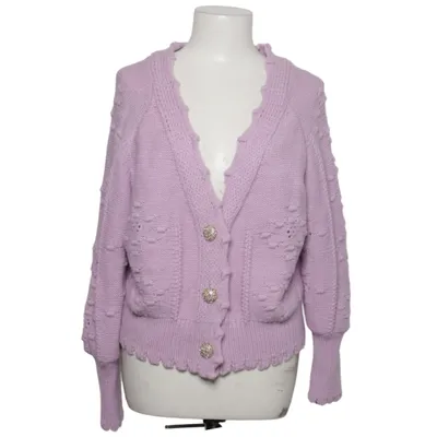 Cardigan (Lilla) fra By Clara Akryl, Polyamid