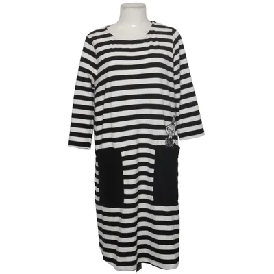 Kjole (Sort, Hvid) fra Moomin by Martinex Elastan, Polyester, Viscose