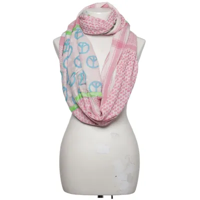 Shawl (Pink, White, Blue) from Plomo o Plata