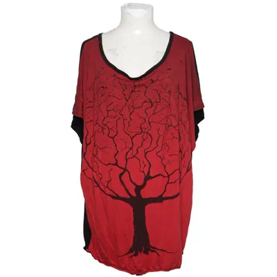 Topp (Röd, Svart) från Black Premium by EMP Elastan, Viskos