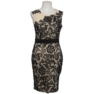 Cocktailjurk (Zwart, Beige) van Emamoda Polyester