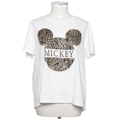 T-shirt (Wit, Zwart, Goud) van Amisu Katoen