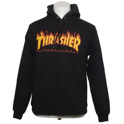 Kapuzenpullover (Schwarz, Mehrfarbig) von Thrasher Baumwolle, Polyester