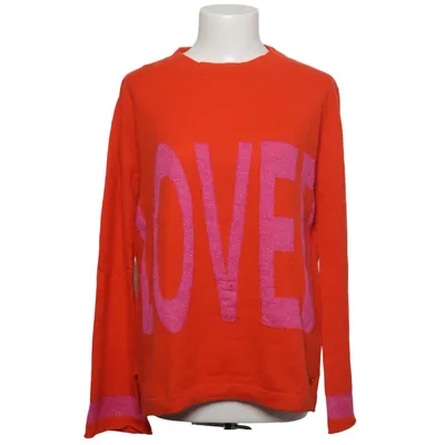 Sweater (Orange, Pink) from Grace Cashmere, Merino wool