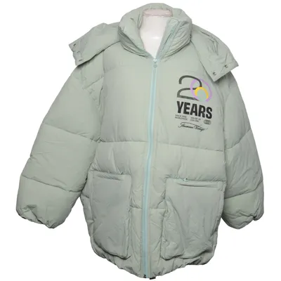 Vinterjakke (Grøn) fra American Vintage Polyamid, Polyester