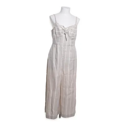 Byxdress (Beige, Vit) från Ted Baker Linne, Metallfiber, Polyester