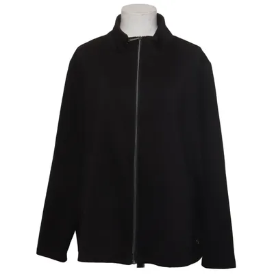 Jacket (Black) from Laura Torelli Elastane, Polyester, Viscose