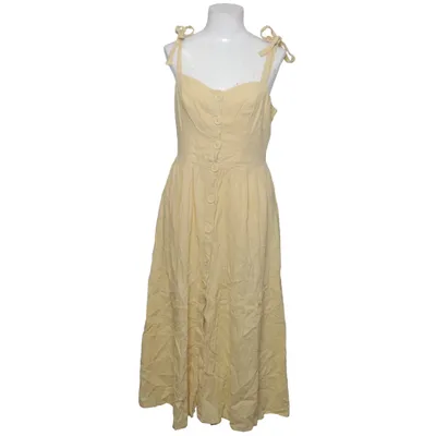 Kjole (Gul) fra Urban Outfitters Linned, Viscose