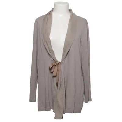 Cardigan (Grå) fra Fabiana Filippi Bomuld, Elastan, Linned
