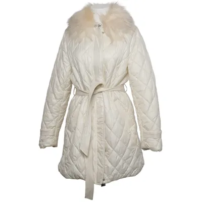 Winter coat (White) from Ipekyol Polyamide, Polyester