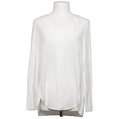 Blouse (Wit) van Hauber Elastaan, Modal, Polyester